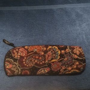 Vera Bradley flat iron/ curling iron case.